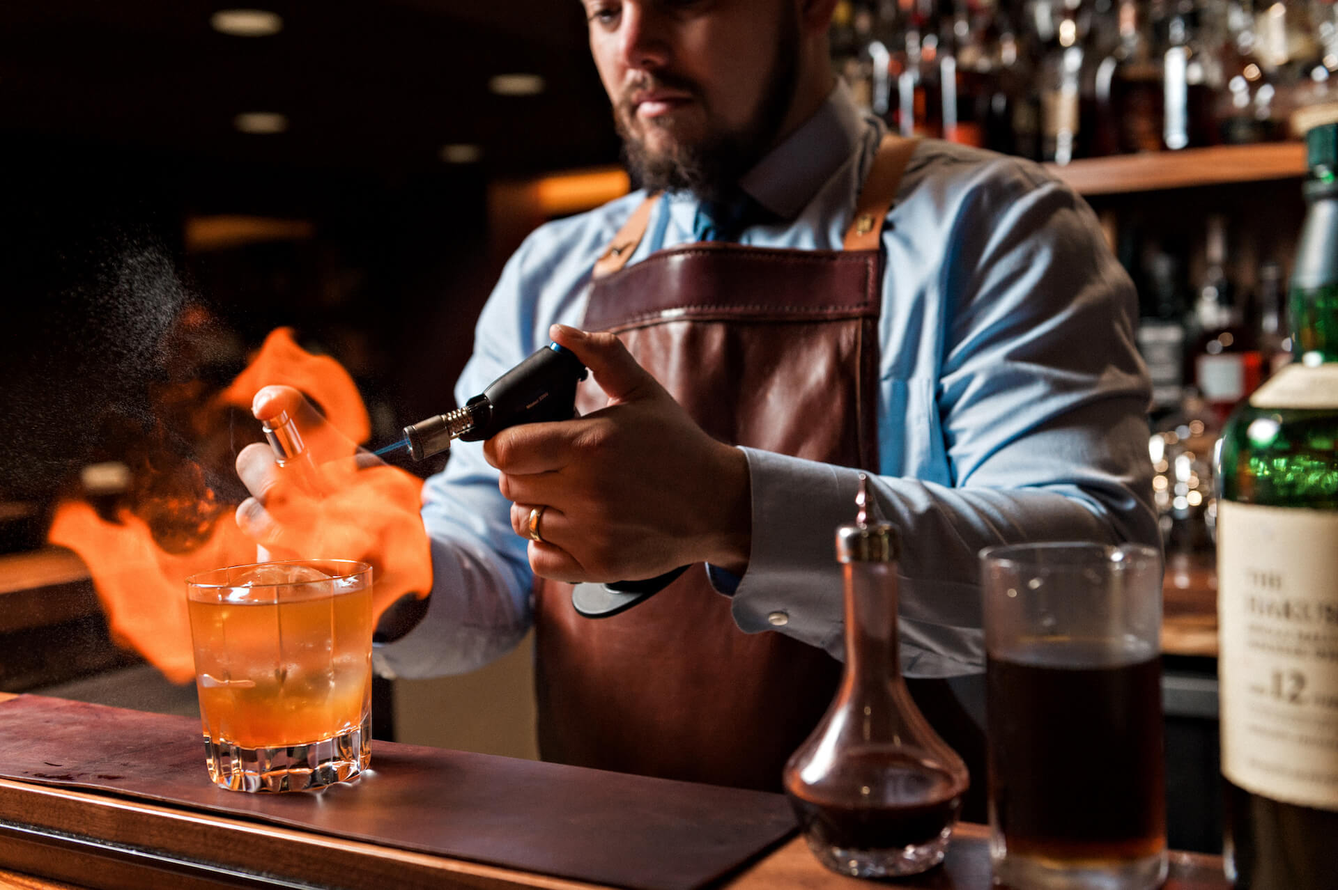 Bar Leather Apron - Thumbnail 2