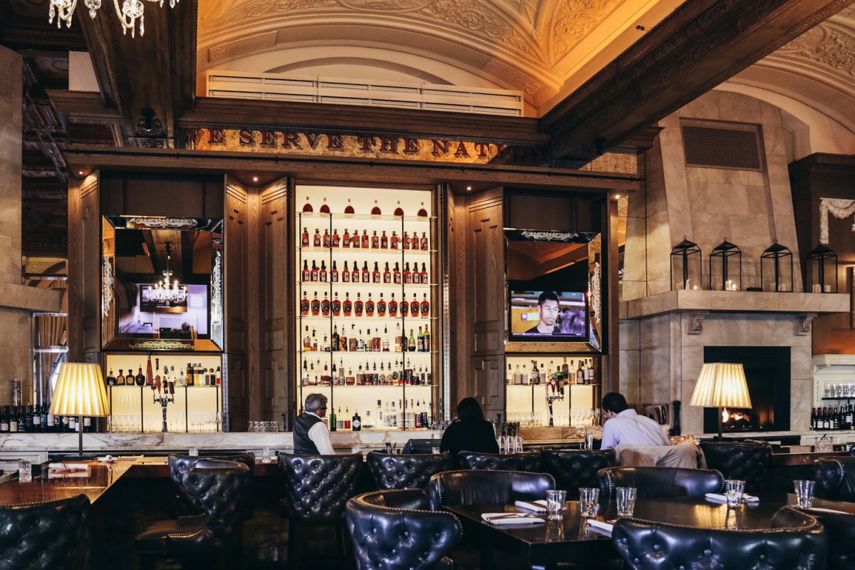 OAK Long Bar + Kitchen - Image 1