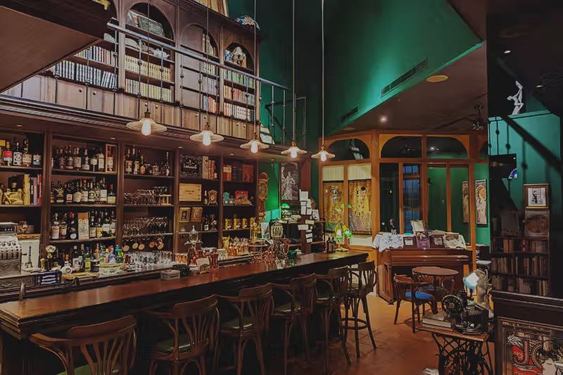 Antique Bar 1900 - Image 1